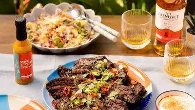 A summer feast with The Glenlivet and chef Michelle Trusselle