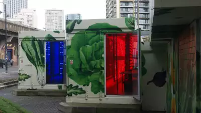 Vertical farming at Crate to Plate