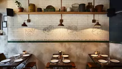 Shawarma Bar Interior