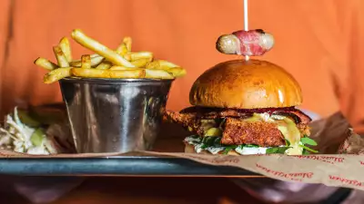 Burgers at The Blues Kitchen Shoreditch