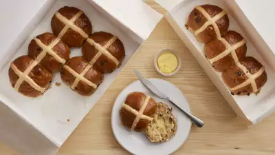 Gail's hot cross buns
