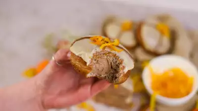 Crosstown hot cross bun doughnuts