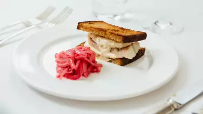 Quo Vadis Smoked Eel Sandwich