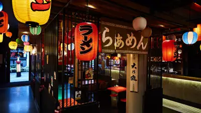Retro interiors at Heddon Yokocho