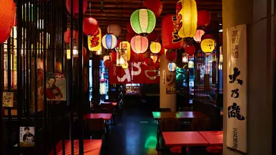 Retro interiors at Heddon Yokocho