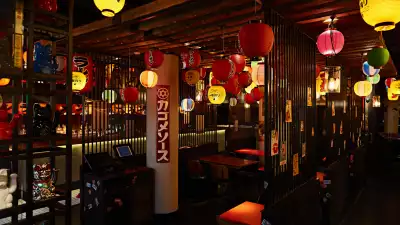 Retro interiors at Heddon Yokocho