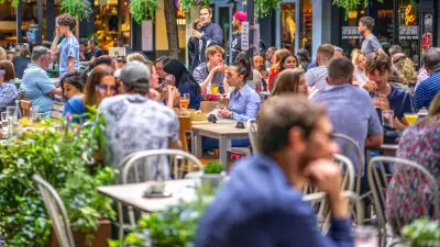 Diners in Kingly Court