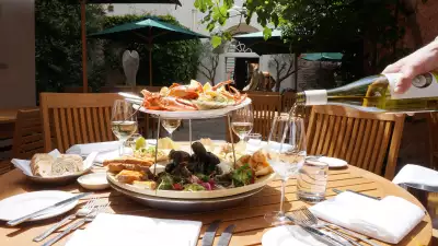 Seafood platter