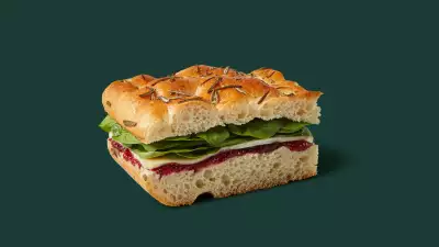Starbucks Brie & Cran-merry Focaccia