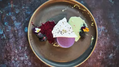 Ube parfait at Mallow