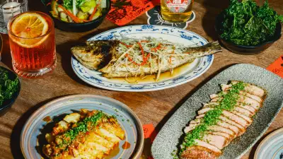 Chinese New Year spread at Daddy Bao