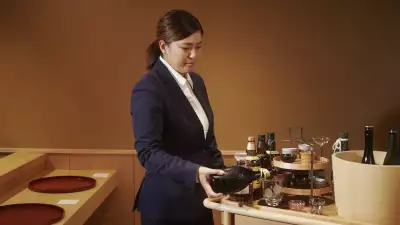 Sake Sommelier at Sushi Kanesaka