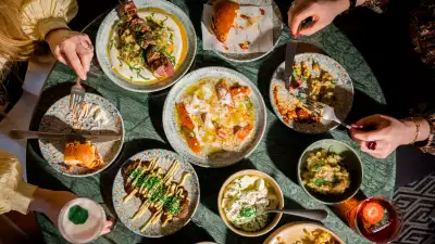 A selection of seasonal small plates from Executive Chef Tom Cenci at Yasmin