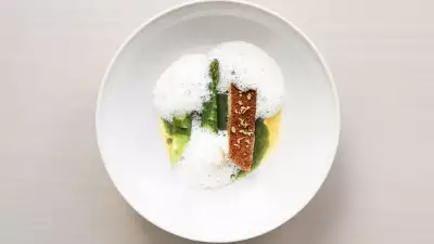 London's best tasting menus | a dish at Pidgin
