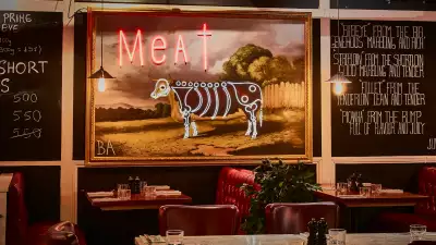Zelman Meats, interior