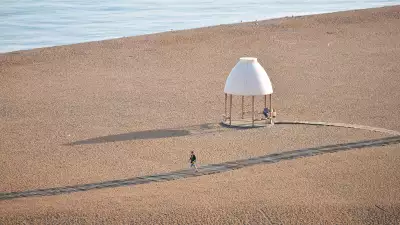 On the boardwalk in Folkestone