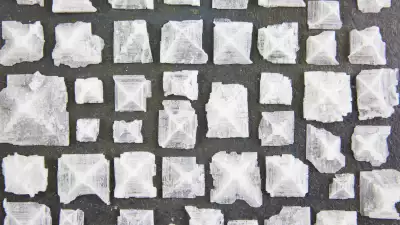 The perfect pyramids of Maldon Sea Salt