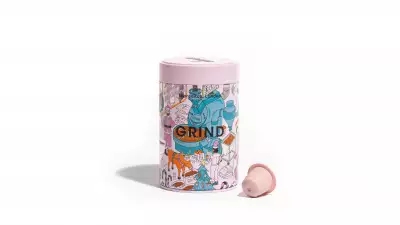 Christmas Coffee Tin