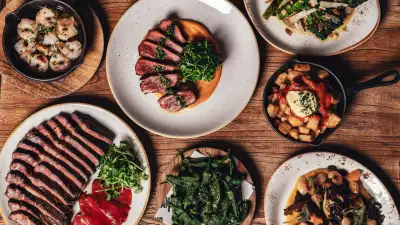Dishes at Camino King's Cross