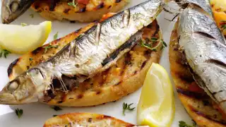 Ben Tish's recipe for grilled sardines on toast