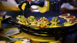 The bar at Oktober Feast