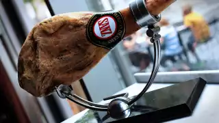 A leg of ham at Camino
