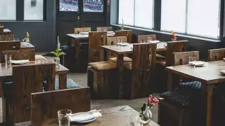 The dining room at Wazen