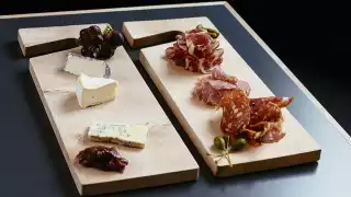 A charcuterie board at Verden