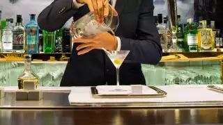 A dry martini from Dry Martini