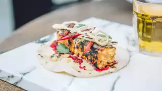The paneer bab from Le Bab