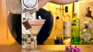 A cocktail recipe with fig and ants