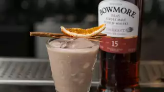 Galvin At Windows Hot Chocolate using Bowmore Darkest