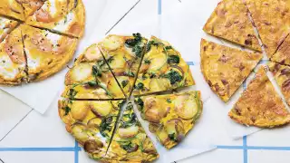 Frittata three ways, from The Kitchen Shelf