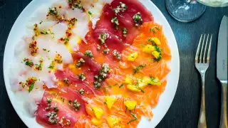 Bernardi's fish crudo