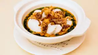 Monkfish cassoulet