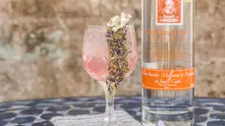 Diplomatico's white blossom cocktail