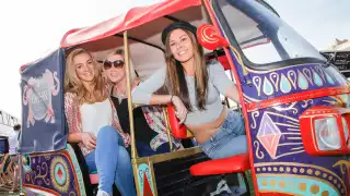 The Ophir gin van at Foodies Festival Blackheath