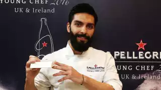 George Kataras was crowned winner of the S. Pellegrino Young Chef Awards 2016