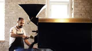 Brewing coffee in Skåne, Sweden