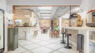 The interiors at Ostuni Highgate