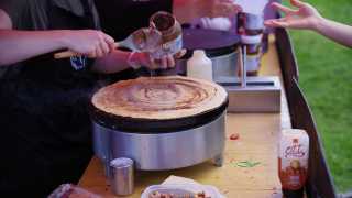 Crepes at Foodies Festival