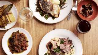 A selection of dishes at Sardine