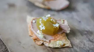 A dish at Coombeshead Farm