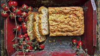 Chetna Makan's The Cardamom Trail tomato and paneer loaf. Photography by Nassima Rothacker