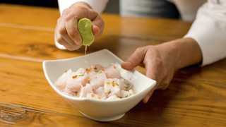 Ceviche, one of Peru's most famous dishes