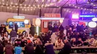 The street-food traders at Peckham Feastival