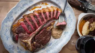 Little Smoke's porterhouse steak