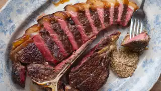 Little Smoke's porterhouse steak