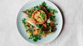 José Pizarro's chicory and goat's cheese salad