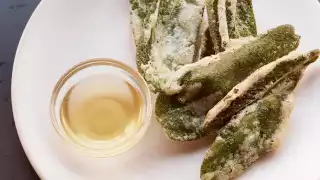 Palatino's fried sage leaves